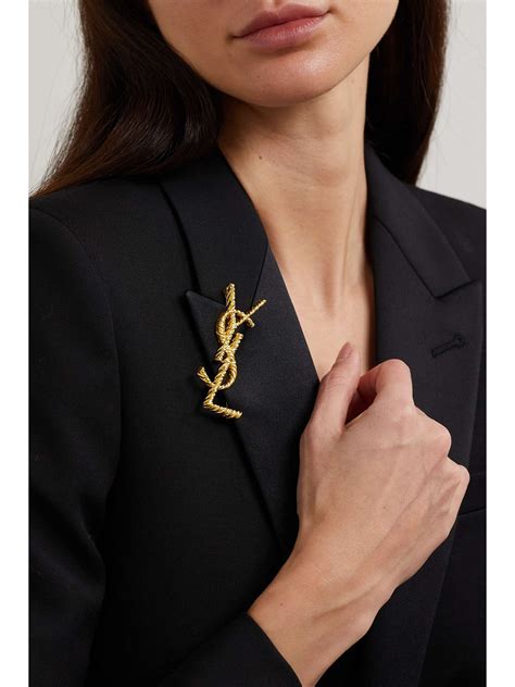 ysl brooch outfit|YSL brooch sale.